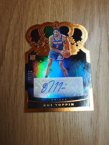 2020-21 Panini Crown Royale Obi Toppin オビ・トッピン 直筆サインカード Rookie Auto NBA 