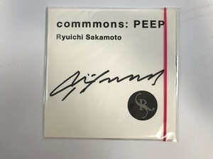 SH690 坂本龍一 / commmons: PEEP Ryuichi Sakamoto Selections 【CD】 312