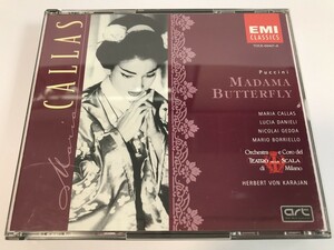 SI091 マリア・カラス カラヤン / プッチーニ ： 歌劇 「 蝶々夫人 」 全曲 【CD】 0318