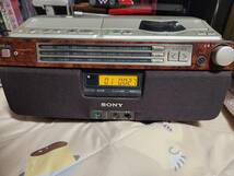 SONY/ソニー CFD-A100TV TV/FM/AM CD CASSETTE-CORDER ジャンク_画像1