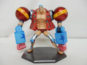 061C725C◆ONE PIECE アーマード・フランキー P.O.P Sailing Again MAXIMUM ワンピース メガハウス フィギュア 箱なし/現状品