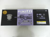 076D487C♪ ★美品★ 東京マルイ P90 TR SILENCER 電動ガン & Li－Poバッテリー付き _画像9