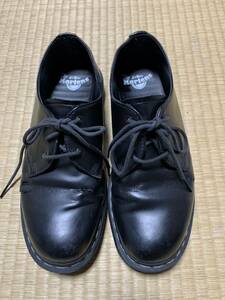 Dr Martens ドクター　マーティン　24757 3ホール　27cm US9 レザーシューズ 要修理