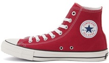 コンバース オールスター 100 カラーズ ハイ 22.5cm レッド 赤 CONVERSE ALL STAR 100 COLORS HI チャックテイラー 定番 スニーカー_画像2