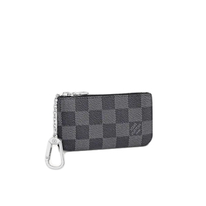 ルイ・ヴィトン キーケース N60155 ポシェットクレ グラフィット 小銭入れ兼用キーケース LOUIS VUITTON エベヌ メンズ 新品