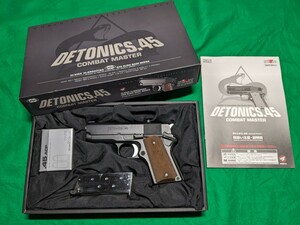 ★デトニクス★DETONICS 45★マルイ★黒★初期型？★箱・取説付き★送料込み★