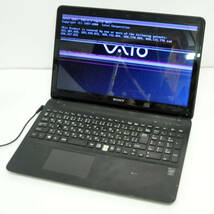 ♪ VAIO Fit 15E SVF1532SEJ ♪ Core i3-4005U/ メモリ4GB/ HDD:250GB/ カメラ/ WLAN/ マルチ【 ジャンク品】_画像1