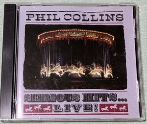 ★フィルコリンズ　ライブ盤★PHIL COLLINS/SERIOUS HITS...LIVE!/輸入盤/全15曲収録/フィル・コリンズ/