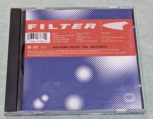 ★フィルター★FILTER/Title of Record/輸入盤