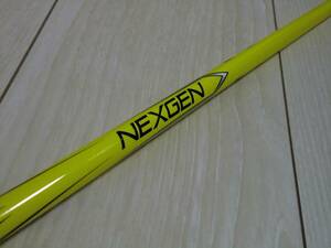 長尺 限定イエローNEXGEN E.I.Fシャフト◆Qi10,ステルス,SIM2,M3,M4,M5,M6,NS-210(スリーブ交換可)ハドラスコーティング◆45.6インチ 1W用