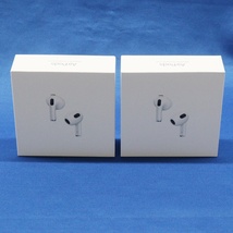 ２個セット　未開封　第3世代　アップル　AirPods　MagSafe　MME73J/A　 エアポッズ　ワイヤレスイヤフォン　AirPods3　エアポッズ3_画像1
