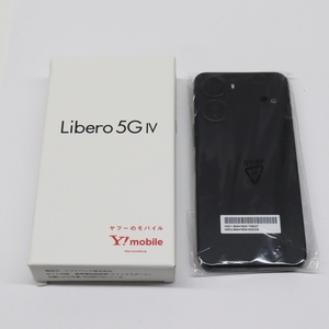 Yモバイル　Libero 5G Ⅳ　128GB　ブラック　〇判定　A302ZT　本体　リベロ　スマートフォン