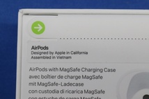 ２個セット　未開封　第3世代　アップル　AirPods　MagSafe　MME73J/A　 エアポッズ　ワイヤレスイヤフォン　AirPods3　エアポッズ3_画像3