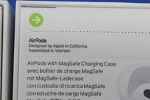 ２個セット　未開封　第3世代　アップル　AirPods　MagSafe　MME73J/A　 エアポッズ　ワイヤレスイヤフォン　AirPods3　エアポッズ3_画像4