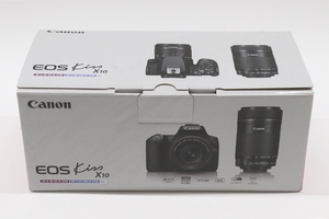 Canon EOS Kiss X10　ボディ　EF-S 55-250mm F4-5.6 IS STM EF-S 18-55mm F4-5.6 IS STM　レンズ　2本　キャノン　ダブルズームキット