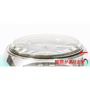  【ジャンク】 SEIKO セイコー ファイブアクタス 23石 腕時計 6106-7520 自動巻き 青文字盤 動品 5アクタス ACTUS の画像6