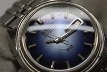  【ジャンク】 SEIKO セイコー ファイブアクタス 23石 腕時計 6106-7520 自動巻き 青文字盤 動品 5アクタス ACTUS _画像9