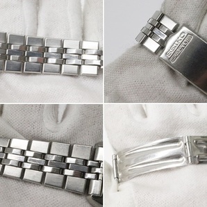  【ジャンク】 SEIKO セイコー ファイブアクタス 23石 腕時計 6106-7520 自動巻き 青文字盤 動品 5アクタス ACTUS の画像8