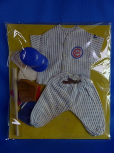 1960年代スポーツフィギュア　Johnny Hero/Olympic hero　シカゴ・カブス　Chicago Cubs　ユニフォームセット　その2