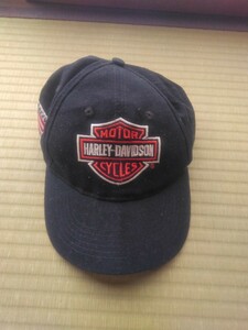 HARLEY-DAVIDSON BORN TO RIDE ハーレーダビッドソン　キャップ　帽子　アメリカで購入　数回使用　バイク モーターサイクル キャップ