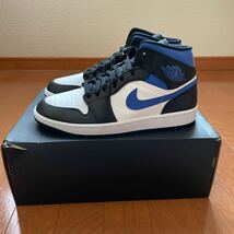 新品未使用！NIKE AIR JORDAN 1 MID/ナイキ エアジョーダン 554724-140/27.5cm_画像3