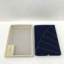 【1円～】贈答品まとめ6個セット 本藍染布 藍思慕里 手刺し子 藍楽布 多包布 小粋和の詩 太閤記アラカルト 柄布【中古品】_画像5