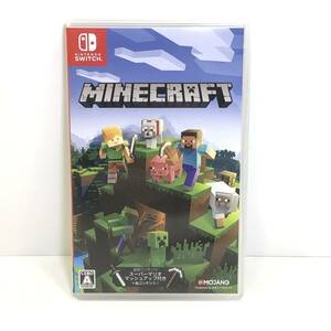 【1円～】MINECRAFT マインクラフト ③ Nintendo Switch ゲームソフト 任天堂スイッチ 動作確認済 マイクラ【中古品】