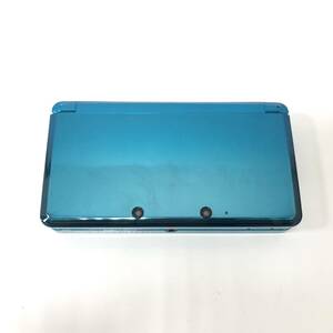 【1円～】NINTENDO 3DS 本体 アクアブルー 動作品 ゲーム機 ニンテンドー 【中古品】