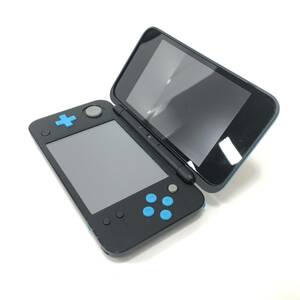 【1円～】New Nintendo 2DS LL 本体 ブラック×ターコイズ 動作品 ゲーム機 ニンテンドー【中古品】