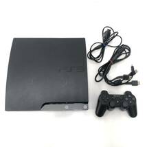 【1円～】PS3 薄型 CECH-2500B 320GB ブラック 動作品 プレステ3 ソニー ゲーム機 本体 【中古品】_画像1