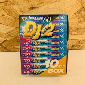 カセットテープ DJ2-60 TDK 10巻 ※2400010346491