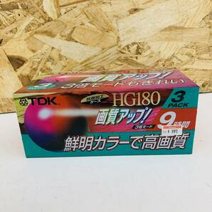 ビデオカセットテープ VHS T-180HGLX3 TDK 3巻 ※2400010346576の画像5