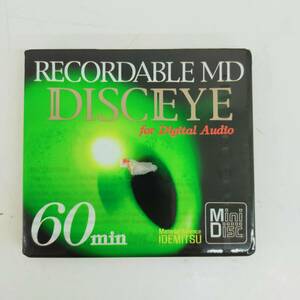 未開封　IDEMITSU　出光マテリアル　イデミツ　MD　ミニディスク　DISCEYE60 分 MD-60EX ※2400010351105