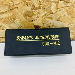 【ジャンク品】ダイナミック・マイクロフォン CDG-MIC ※2400010332913