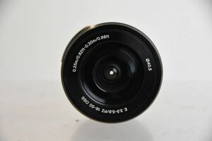 レンズ SONY ソニー F3.5-5.6 16-50mm OSS Eマウント SELP1650 Z1