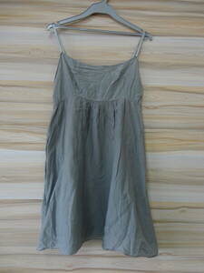 0821[ Honshu only free shipping ]S3SS tunic gray ju silk 50% S size 