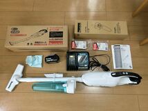 【中古】マキタ クリーナー 掃除機 18V 純正バッテリー 充電器 セット CL182FDZW　サイクロン　送料無料_画像1