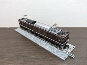 TOMIX 7133 JR EF64-1000 shape electric locomotive (1052 serial number * tea color ) number plate installation settled 