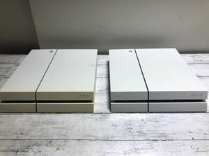 24M02-125R：【ジャンク2台 SONY】 PlayStation 4 CHU-1100A 本体のみ