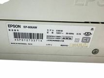 24H03-48N：EPSON EP-806AW カラリオ インクジェット プリンター エプソン 家電 ジャンク_画像8