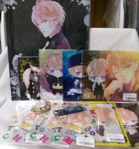 DIABOLIK LOVERS ディアボリックラヴァーズ 逆巻シュウ グッズ15点セット クリアブロマイド 缶バッジ アクリルバーキーホルダー