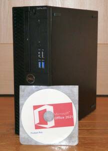 ★★ 爆速 極美品 4K対応 Office2021付き Dell OptiPlex 3070 SFF Core i7 9700 MEM16GB M.2 SSD256GB HDD1000GB Win11Pro ★★⑬