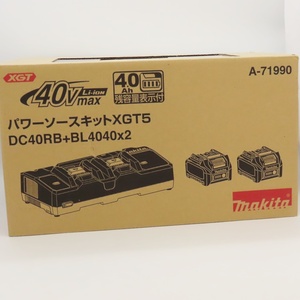 Makita マキタ パワーソースキットXGT5 A-71990 DC40RB BL4040×2 A2400832