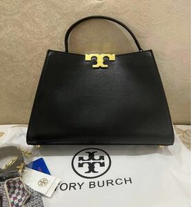 TORY BURCHトリーバーチ　エレノアサッチェルハンドバッグ　ショルダーバッグ2way #343289