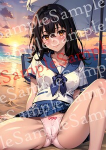 yu654 ストライク・ザ・ブラッド 姫柊雪菜 同人 ポスター A4 オリジナル アニメ anime 高品質 イラストアート セクシー 美少女 美女