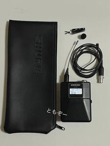 SHURE ULXD1- JB B帯　ワイヤレスボディパック　送信機　中古2 動作確認済　現状品　トランスミッター　新スプリアス規格対応機種 