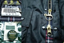 90s Deadstock　Barbour　beaufort c40　ネイビーデッドストック　バブアー　ビューフォート　イギリス製　ビンテージ_画像9