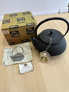 ◆南部鉄器 岩鋳 急須 本湯 南部盛岡 鉄瓶 茶器 煎茶道具 金属工芸 