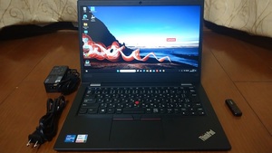 【美品・中古】ThinkPad L13 Gen2（Corei5-1145G7、SSD：512GB、メモリ16GB、フルHD液晶、Win11Pro）