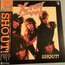 LP●X-RAY／SHOUT!※ジャパン・メタル●帯付美品！_画像1